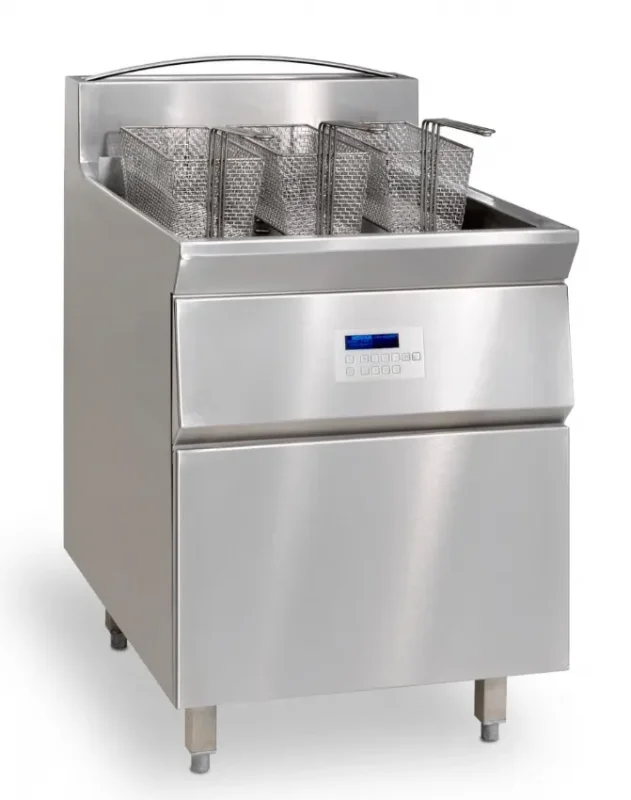 Seulement Aujourd’hui Friteuse électrique sur coffre haut rendement 30 l - 630x800x900 mm