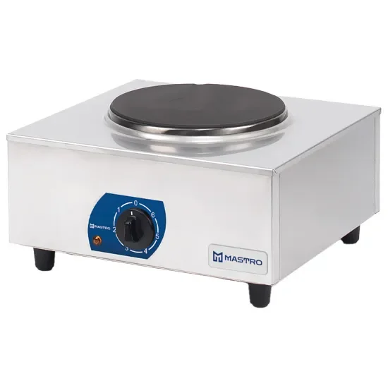 Expédition Rapide Réchaud électrique de table 1 plaque monophasé puissance 2 kw - 377 x 295 x 200 mm