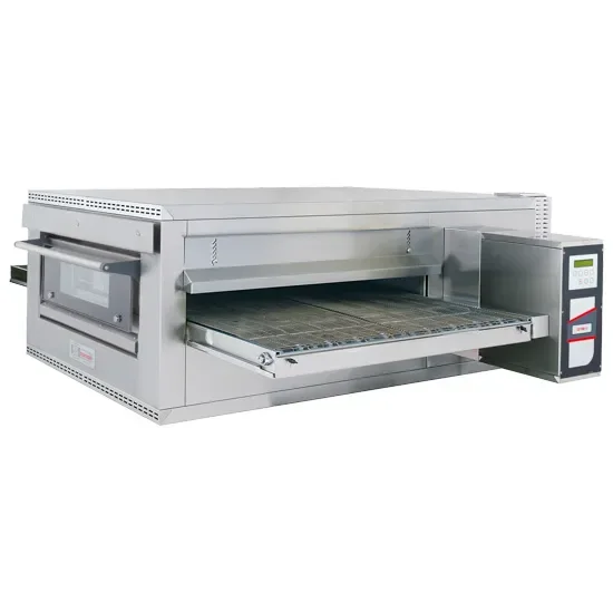 Meilleur Choix Four à tunnel ventilé à gaz digital avec max 145 pizzas/h puissance 9 kw