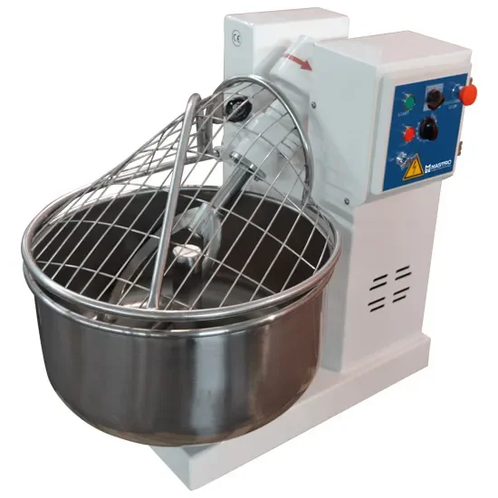 Dernier Modèle Pétrin à fourche triphasé 2 vitesses avec capacité pâte 75 kg et cuve 125 l