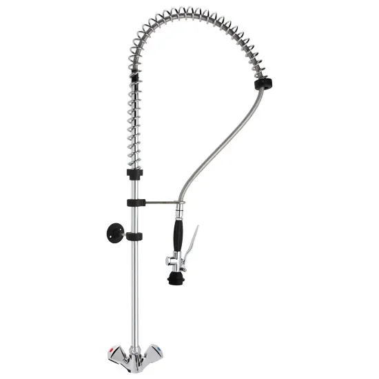 Expédié Aujourd’hui Douche vaisselle sur mélangeur monotrou avec raccord 1/2