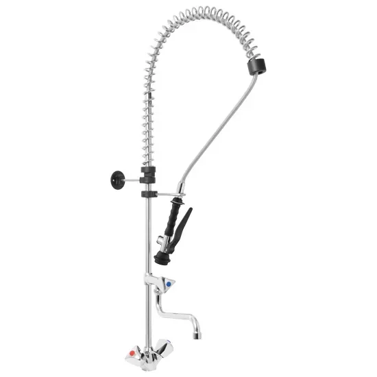 Douche vaisselle sur mélangeur monotrou avec bec pivotant raccord 1/2 Dernier Modèle