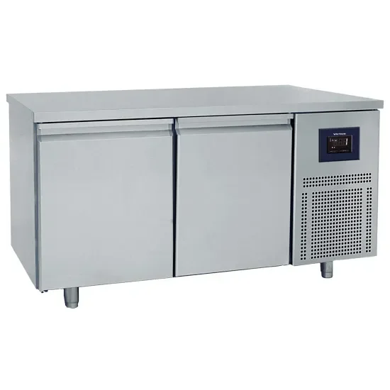 Prix Cassé Table réfrigérée pâtisserie 2 portes plan inox 600x400 température -2/+8°c