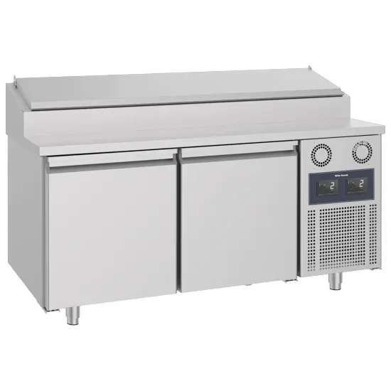Achetez Aujourd’hui Table de préparation réfrigérée 2 portes avec 8x gn 1/3 h150 température -2/+8°c