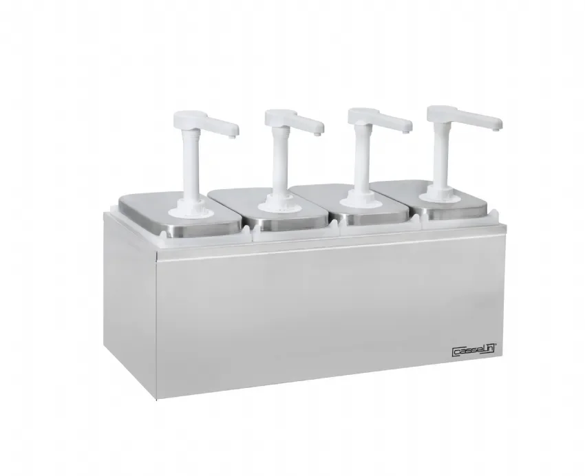 Pompe à sauce neutre avec 4 pompes 2l Vente Directe