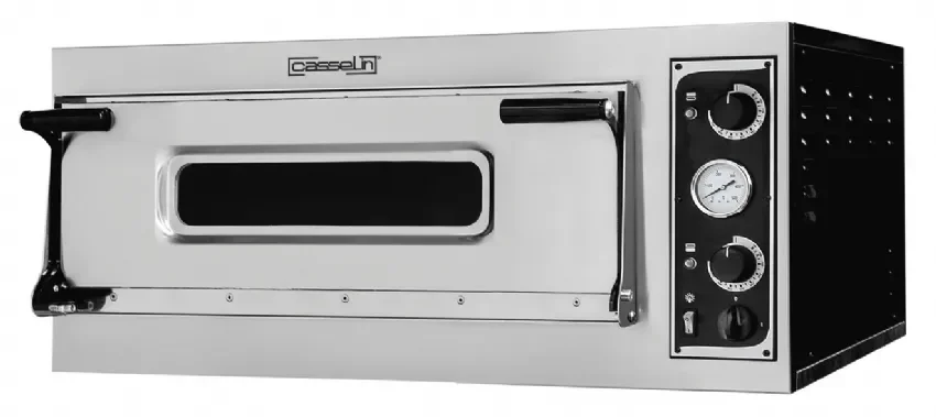 Four à pizza électrique commandes mécaniques avec 4 pizzas diamètre 40 cm Soldes