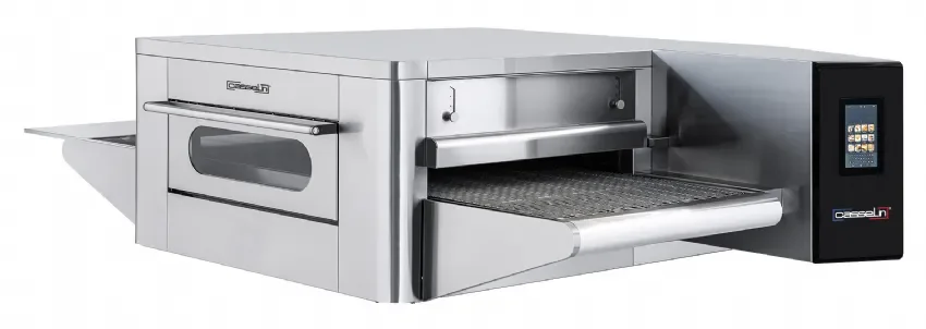 Four à pizza convoyeur digital triphasé température 350°c puissance 18400 w inox Acheter Direct