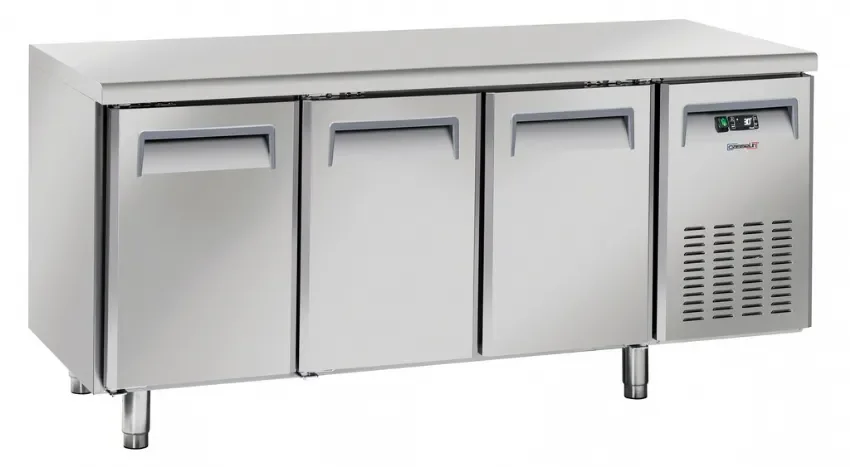 Table réfrigérée positive 3 portes - température -2/+8°c classe climatique 4 Achat Immédiat