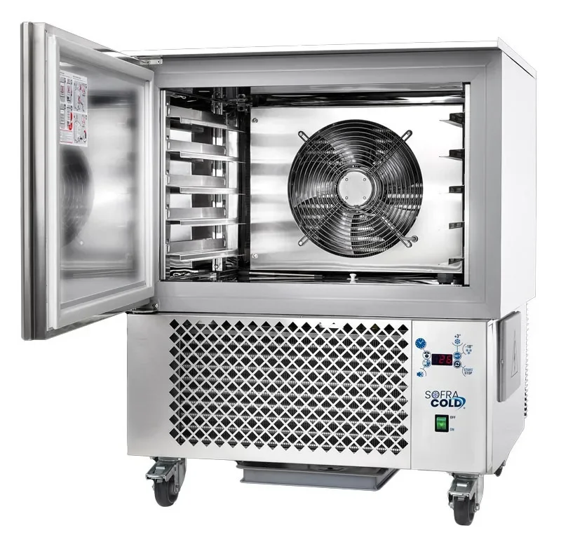 Acheter Direct Cellule de refroidissement 5 niveaux gn 1/1 +3°c à -18°c - 750x750x900 mm