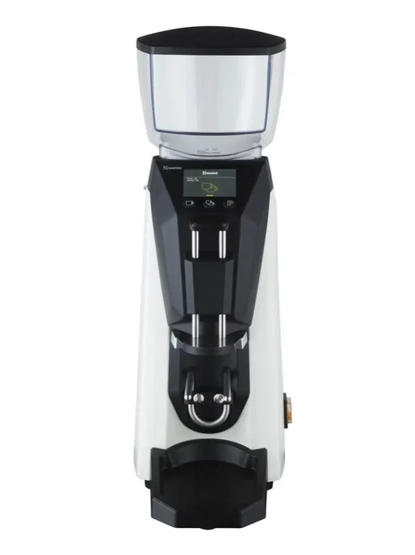Moulin à café santos professionnel avec tasseur - débit 25 kg/h couleur blanche Satisfait Ou Remboursé