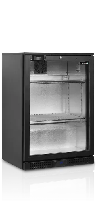 Commander Maintenant Arrière de bar réfrigéré professionnel porte vitrée 128 l +2/+10 °c - 600x520x900 mm