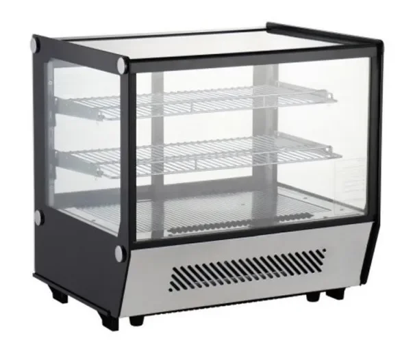 Meilleur Prix Vitrine de présentation réfrigérée 0/+12°c avec vitre avant droite - 160 litres