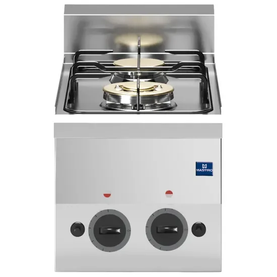 Fourneau gaz 2 feux à poser puissance 6,9 kw - 300 x 600 x 300 mm Meilleur Prix