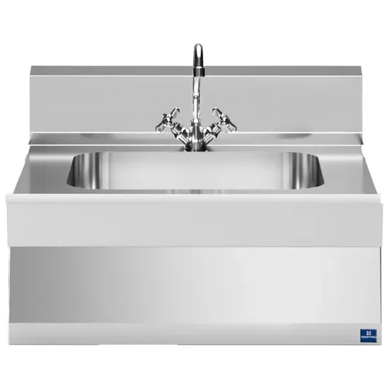 Lave-mains de table inox avec évier 700 x 650 x 300 mm Marque