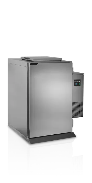 Prix Réduit Poubelle réfrigérée professionnel 120 l - 1090x985x1280 mm