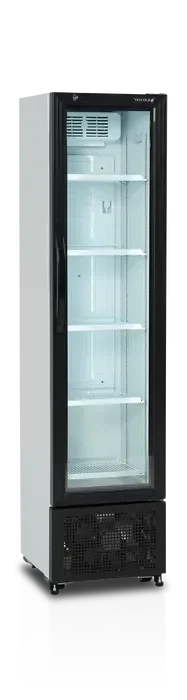 Réfrigérateur à boisson 1 porte vitrée +2/+10°c 114l - 435x500x1833 mm Achetez Aujourd’hui