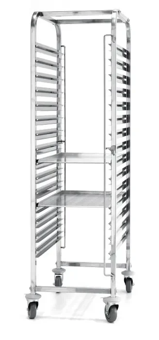 Chariot porte plateaux avec 15 étages -515x680x1710 mm Bon Plan