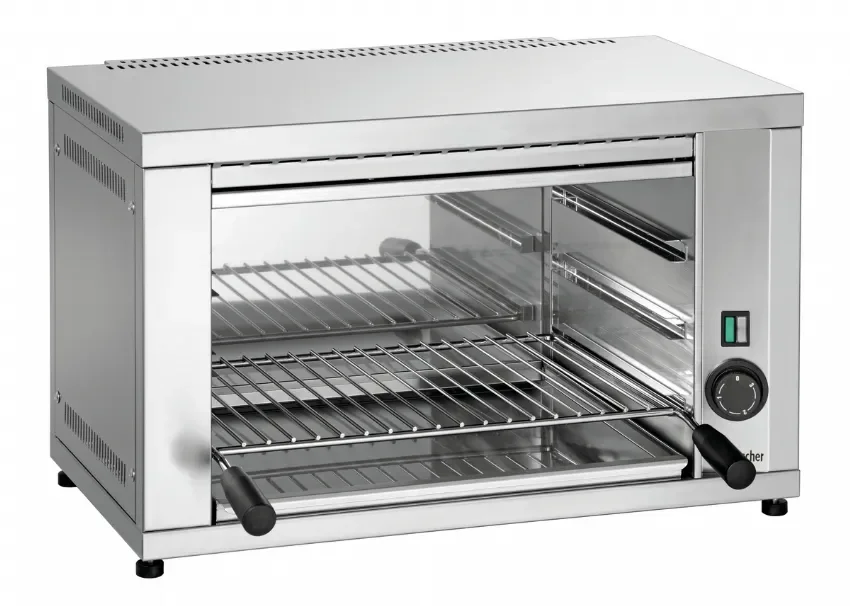 Salamandre infrarouge 1 zone chauffante grille réglable - 597x368x365 mm Nouvelle Collection