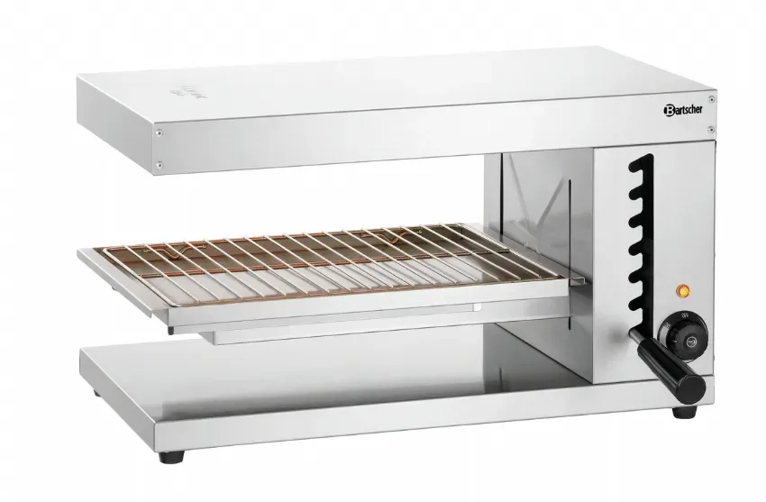 Salamandre professionnelle 1 zone chauffante grille réglable - 625x500x362 mm Dernière Chance