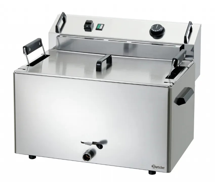 Certifié Friteuse à beignets électrique triphasé à poser 16 litres - 560x470x400 mm
