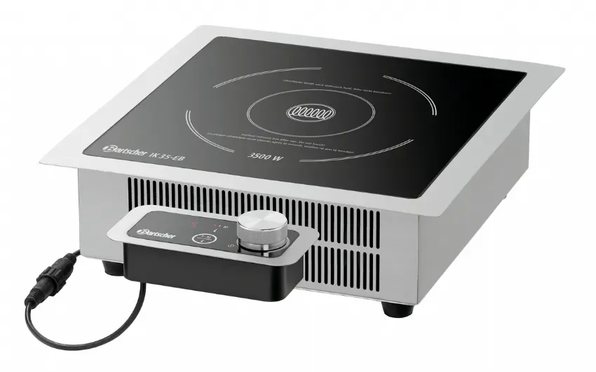 Prix Cassé Plaque à inductions professionnelle 1 zone de cuisson 3500 w - 370x390x118 mm