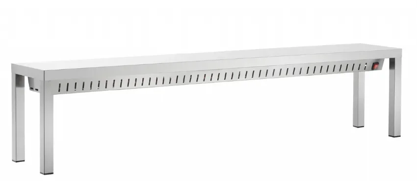 Retour Gratuit Étagère du chef en inox chauffante - 1200x300x400 mm