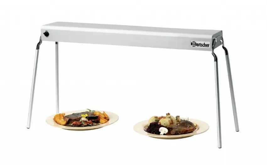 Réduction Rampe chauffante en inox - 920x225x65 mm