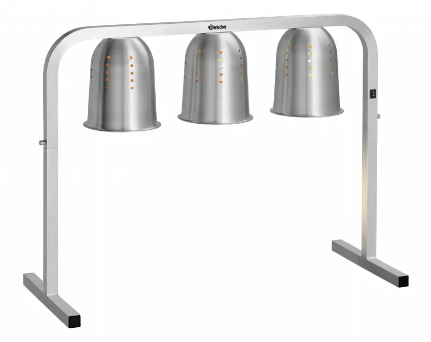 Prix Réduit Chauffe frite professionnel gn 2/1 3 lampes - 810x340x610 mm