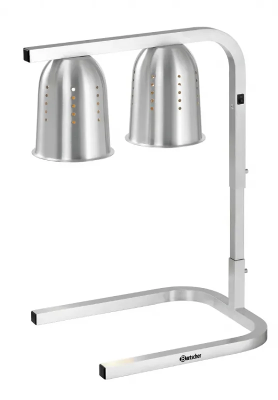 Chauffe frite professionnel gn 1/1 2 lampes - 620x425x358 mm Petit Prix