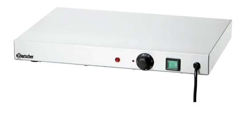 Expédition Rapide Plaque chauffante en inox - 500x375x64 mm