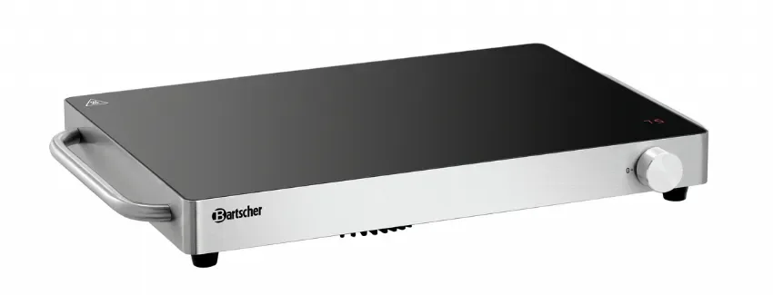 Plaque chauffante professionnelle à induction de table argenté - 530x340x65 mm Meilleure Vente
