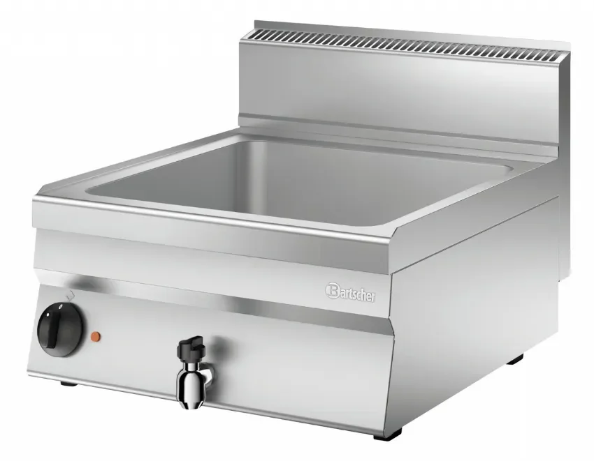 Petit Prix Bain marie à poser 1x gn 1/1 et 2x gn 1/4 - 600x650x295 mm