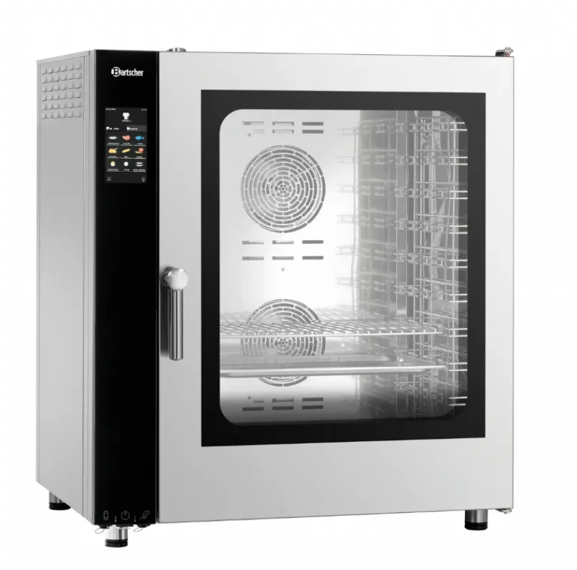 Four mixte à vapeur 10 niveaux gn 1/1 commande manuelle 12.6 kw - 905x840x1055 mm Acheter Direct