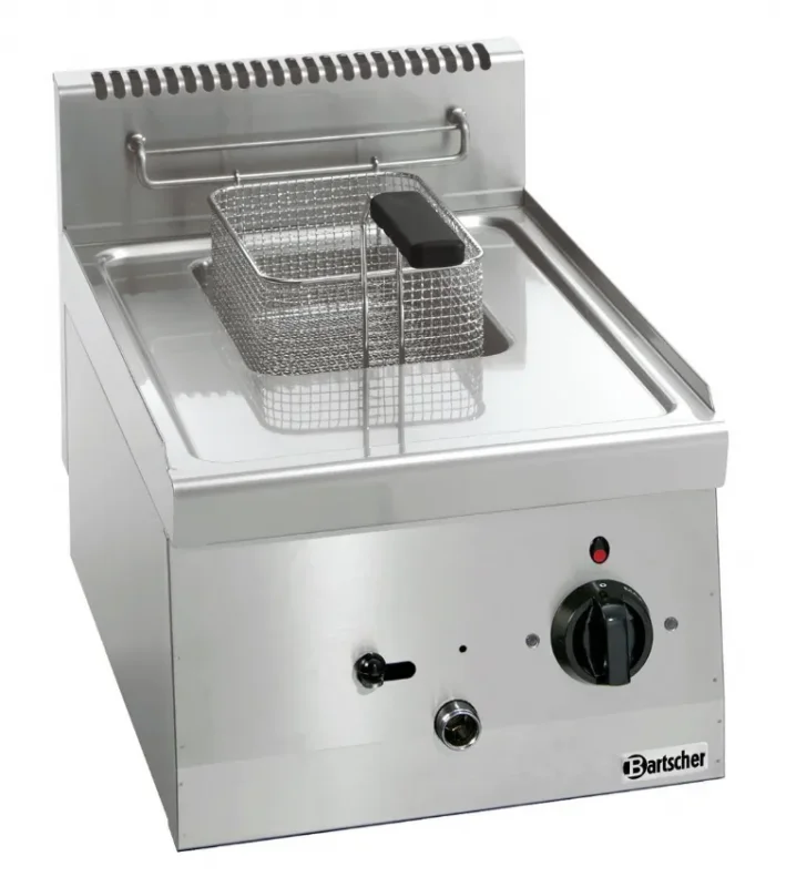 Nouvel Arrivage Friteuse électrique triphasé professionnelle à poser 1x6l - 400x600x290 mm