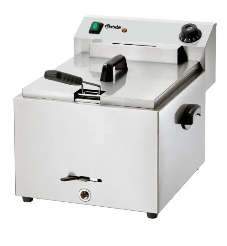 Friteuse électrique triphasé 10l à poser - 410x500x380 mm Dernière Chance