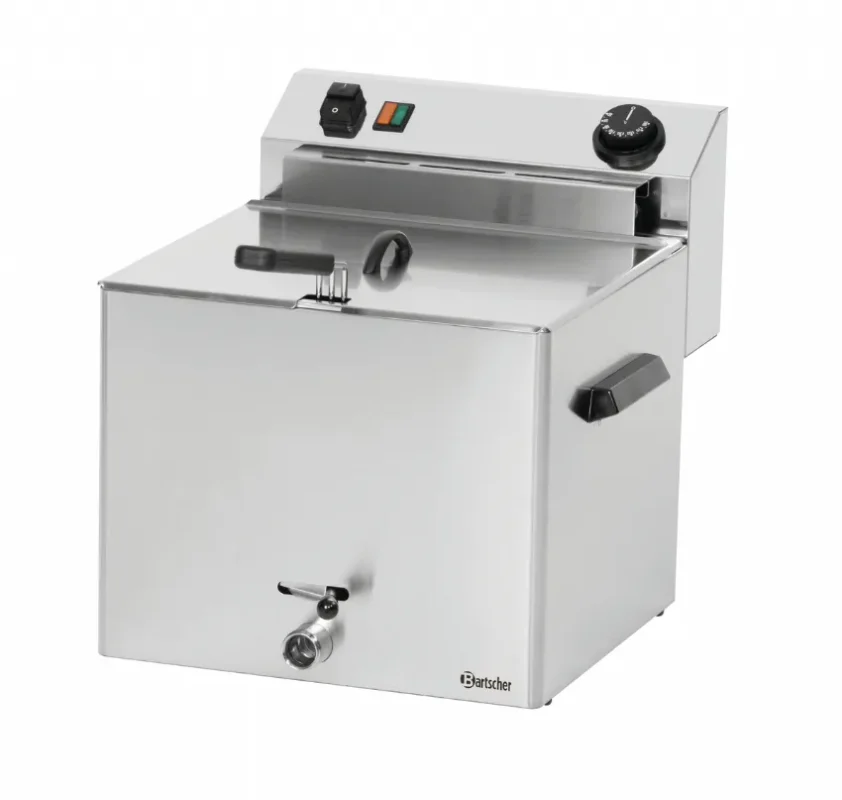 Friteuse électrique triphasé 10 l à poser - 390x450x375 mm Vente Directe