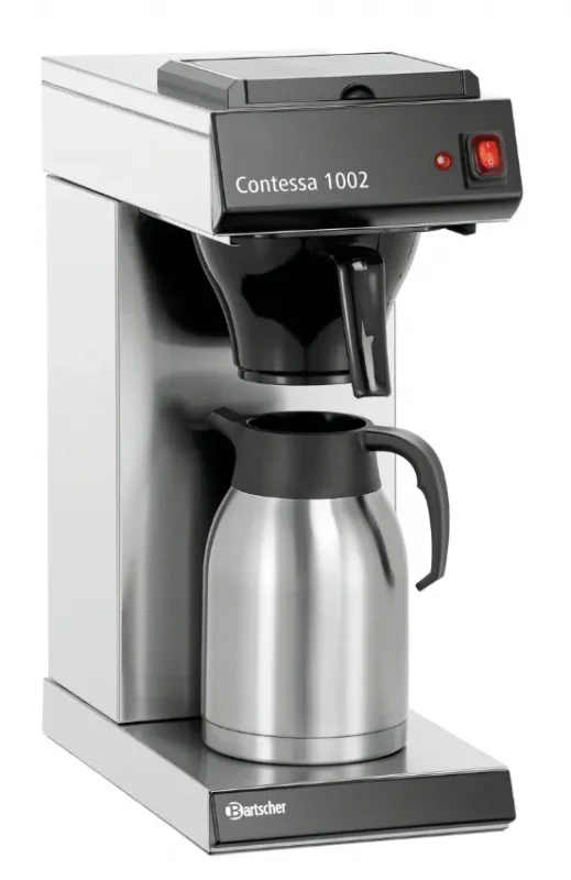 Meilleur Choix Machine à café grise à poser professionnelle 2 l - 215x400x520 mm