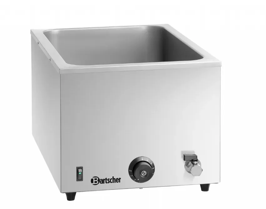 Bain marie électrique à poser professionnel 1/1gn - 355x600x295 mm Expédié Aujourd’hui
