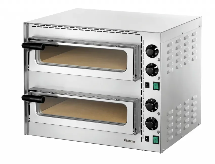 Mini four à pizza électrique 2 pizzas ø 35 cm - 570x550x475 mm Marque