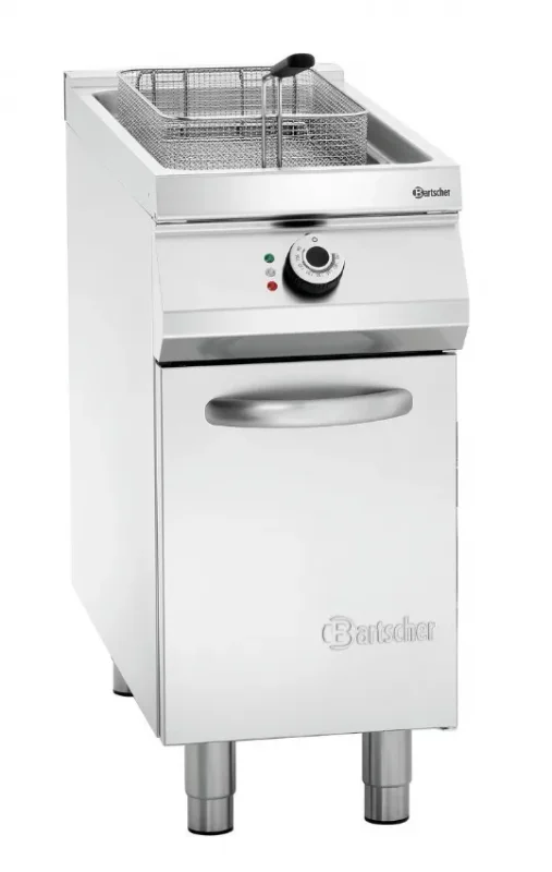 Prix Réduit Friteuse à électrique 20 l sur meuble 1 porte battante - 400x900x900 mm