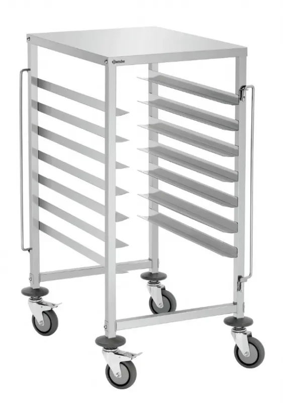 Chariot gastronorm 7 niveaux 600x400 - 535x685x1010 mm Prix Réduit