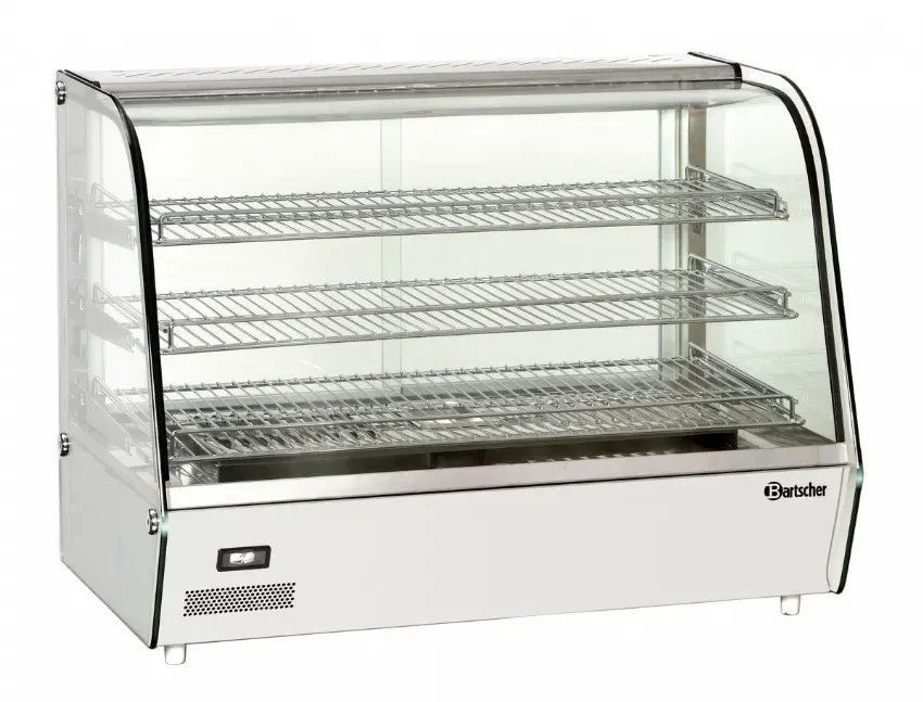 Affaire À Saisir Vitrine chauffante avec portes coulissantes 3 niveaux 160 l - 870x585x685 mm