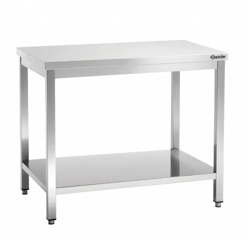 Super Prix Table de travail en inoxavec tablette inférieure- 1200x600x850 mm