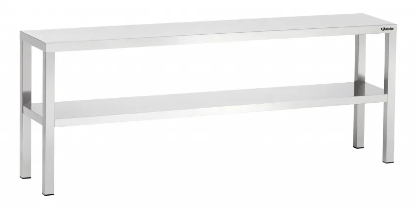 Étagère supérieure l1800 2 étages - 1800x350x650 mm Meilleur Choix