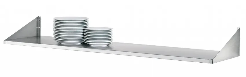 Étagère assiette en inox - 1400x200x200 mm Prix Bas