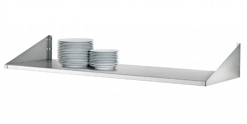 Marque Étagère assiette en inox - 1000x300x300 mm