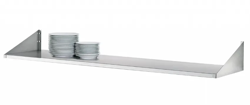 Étagère assiette en inox - 1400x300x150 mm Jusqu’à Épuisement Des Stocks