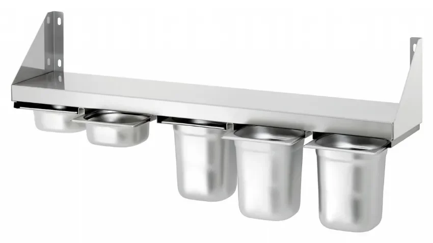 Étagère épices 5x1/6gn - 1000x200x150 mm Prix Cassé