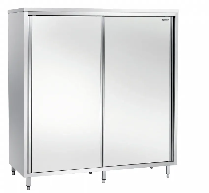 Haute Qualité Armoire haute ouverte 2 portes culissantes - 1400x700x2000 mm