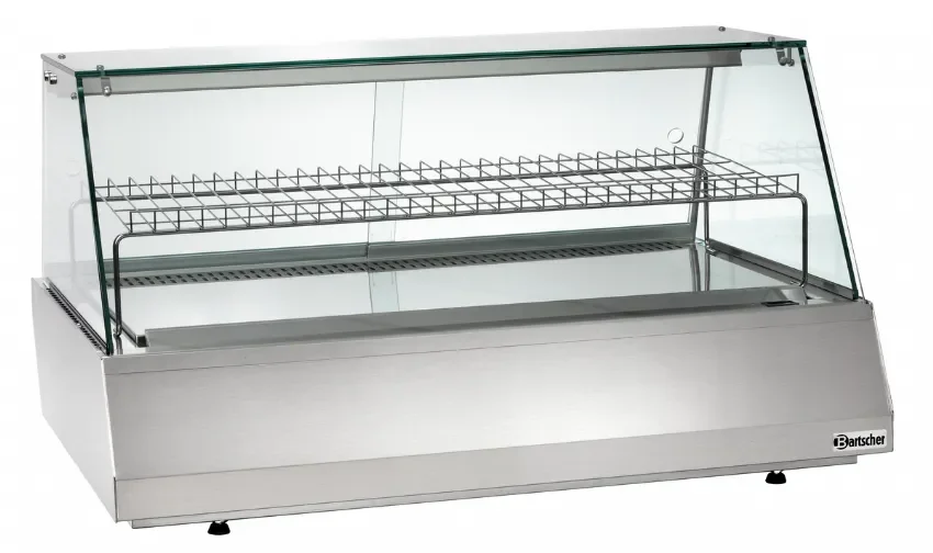 Populaire Vitrine réfrigérée plate +6/+10°c porte coulissante 3x gn 1/1 - 1075x775x590 mm